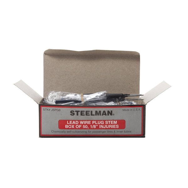 1/8" Tire Repair Pull Through Plug with Lead, Box of 50
